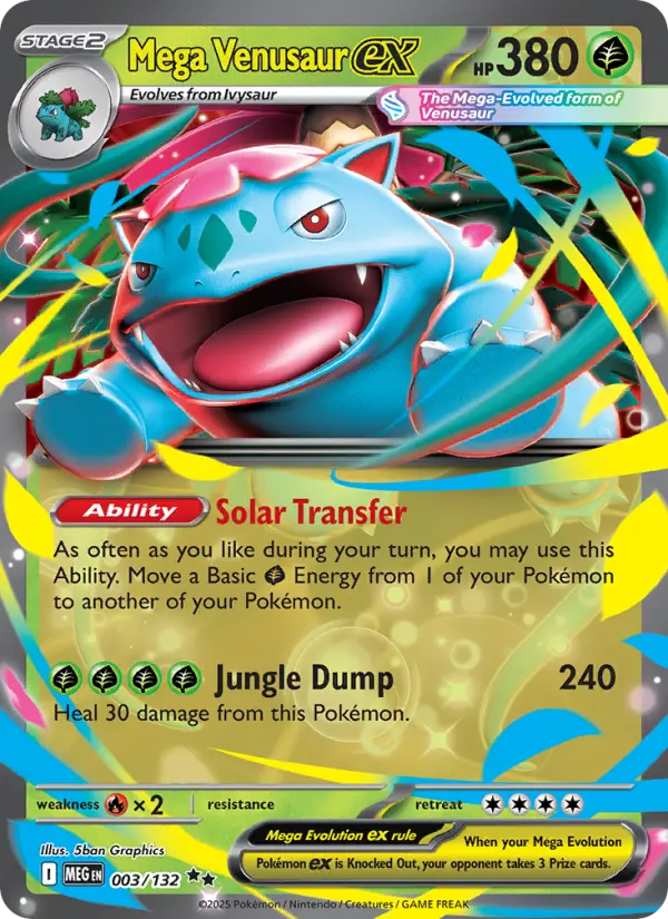 Mega Venusaur ex #003