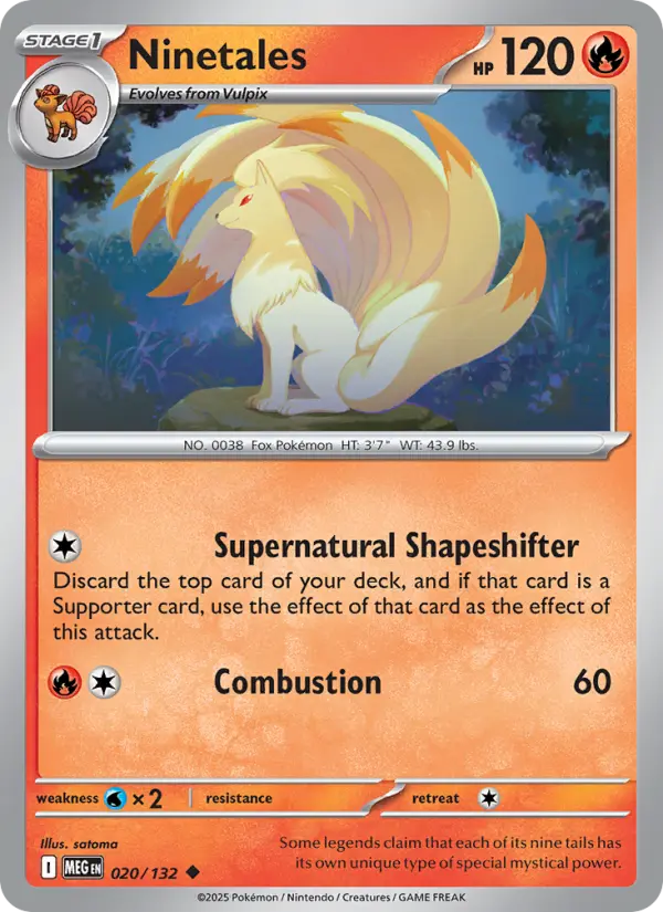 Ninetales #020