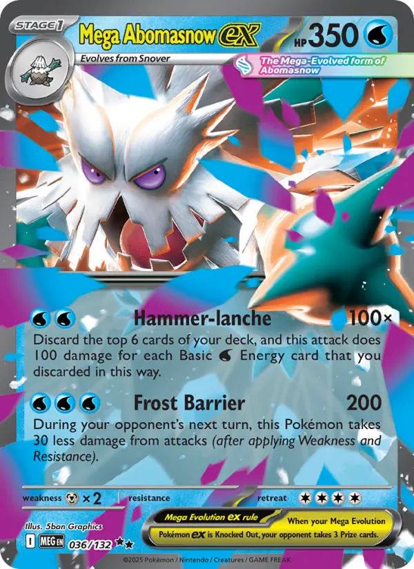 Mega Abomasnow ex #036