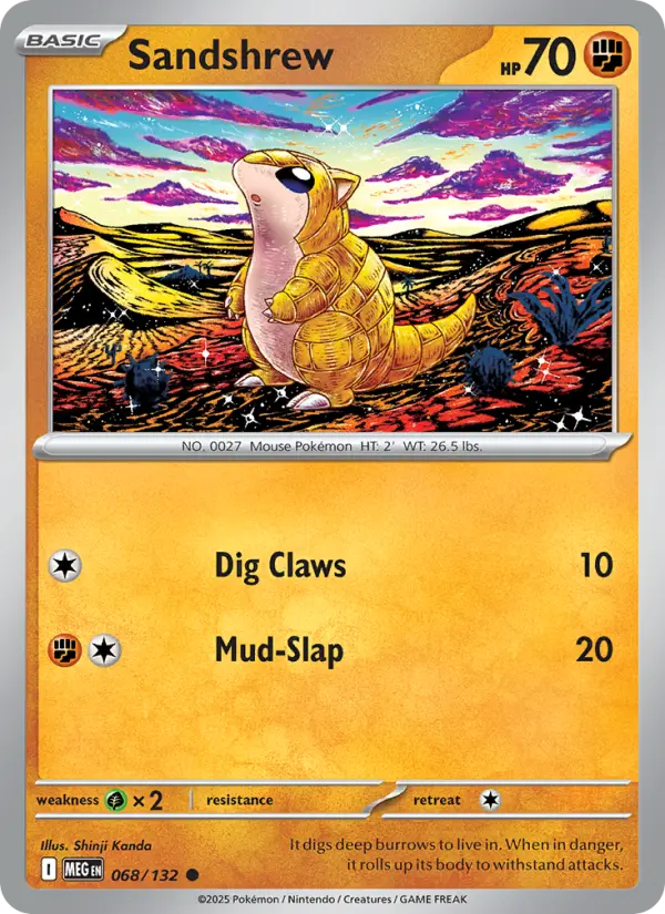 Sandshrew #068