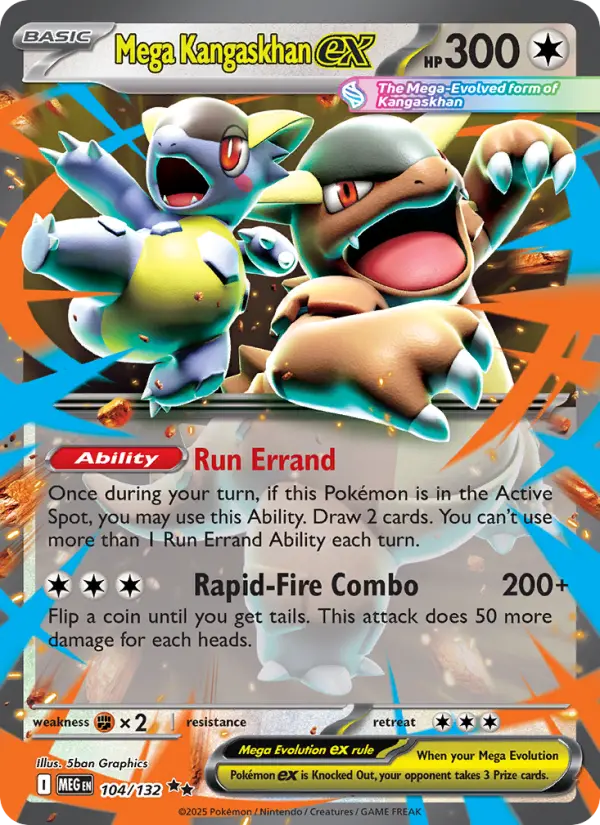 Mega Kangaskhan ex #104