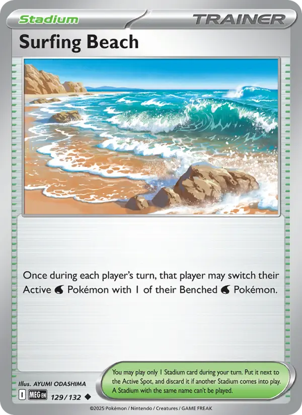 Surfing Beach #129
