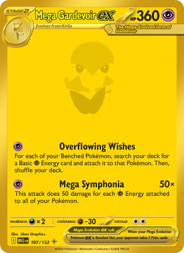 Mega Gardevoir ex #187