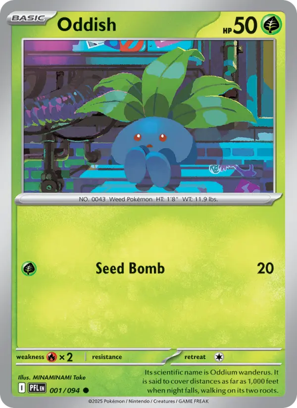Oddish #001