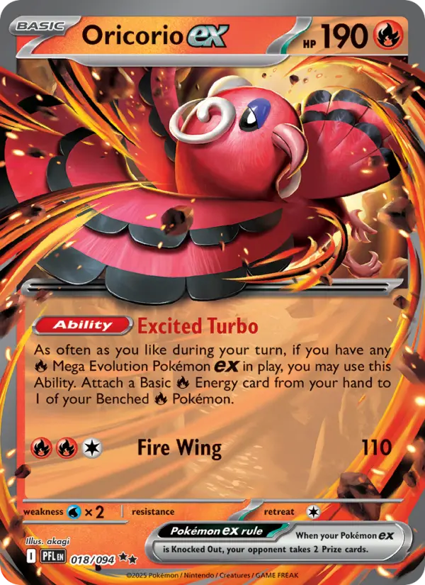 Oricorio ex #018