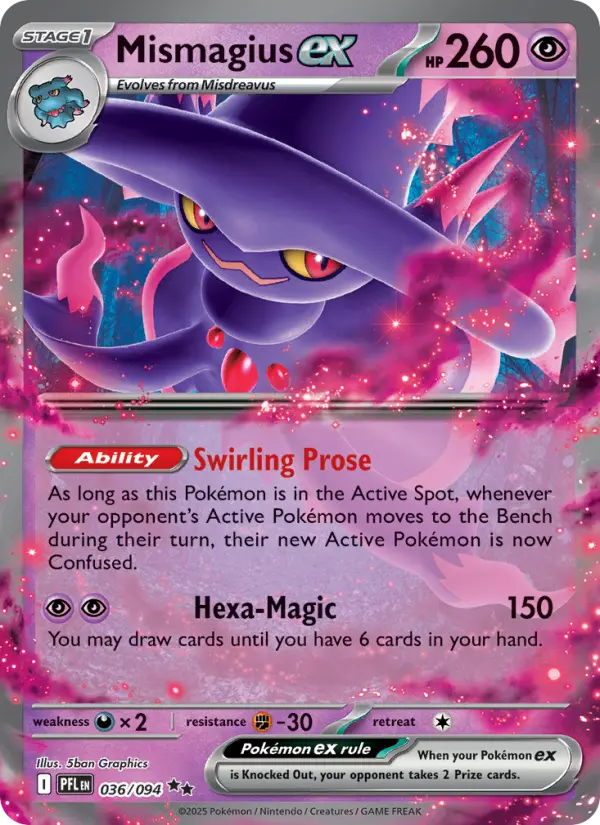 Mismagius ex #036