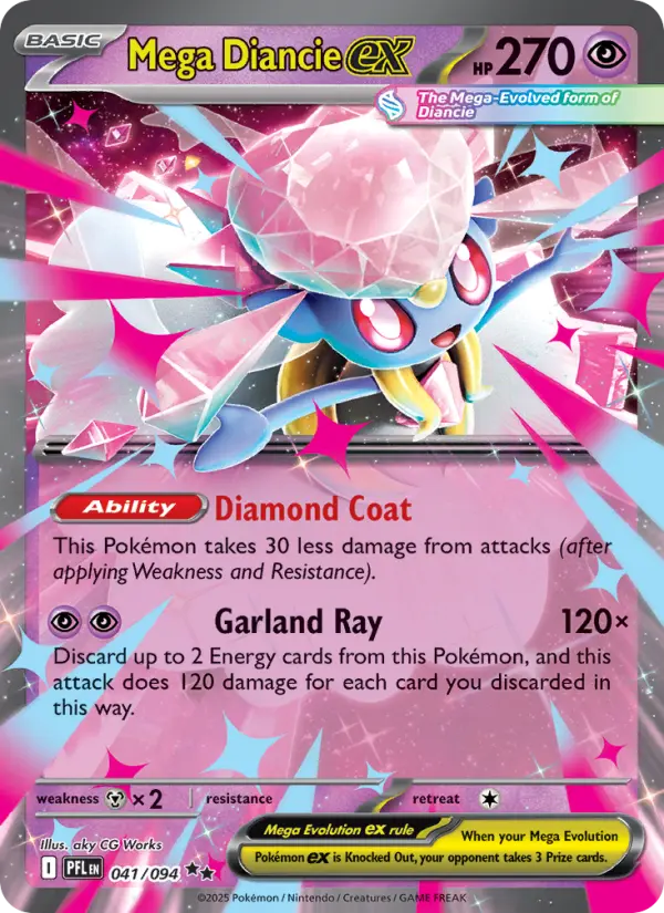 Mega Diancie ex #041