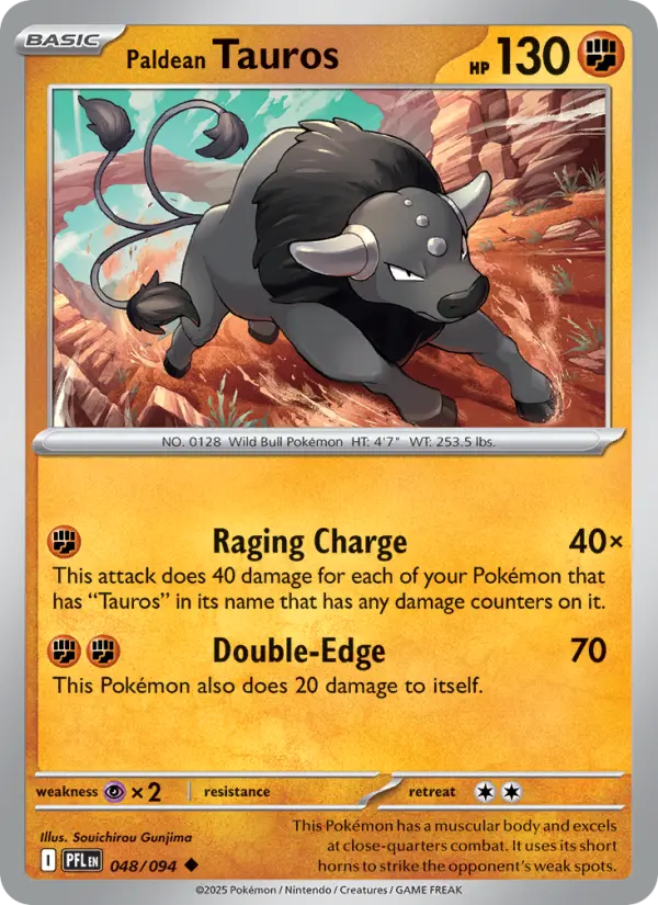 Paldean Tauros #048