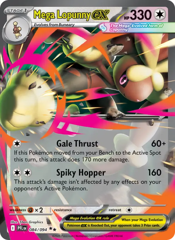 Mega Lopunny ex #084