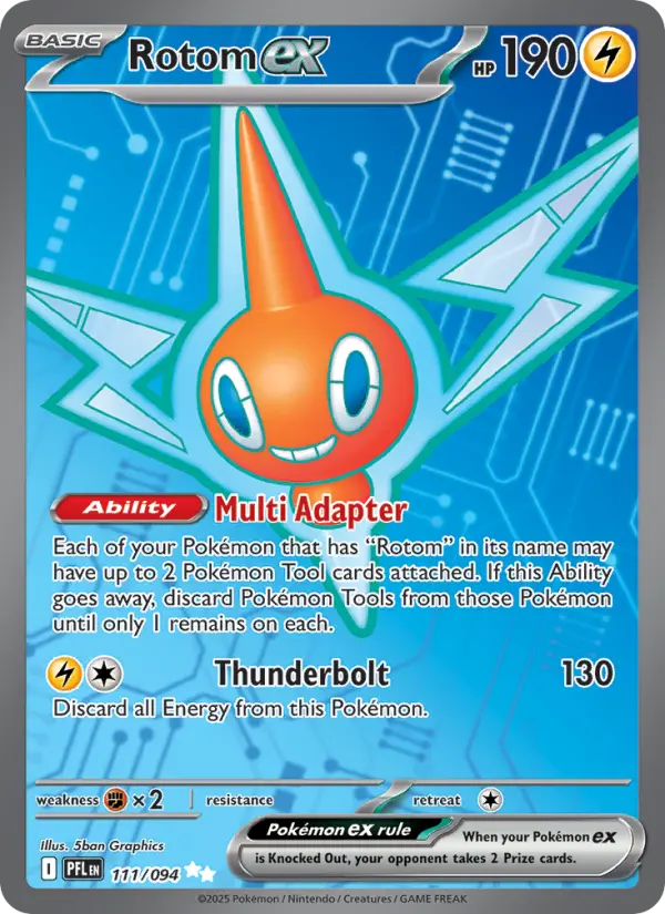 Rotom ex #111