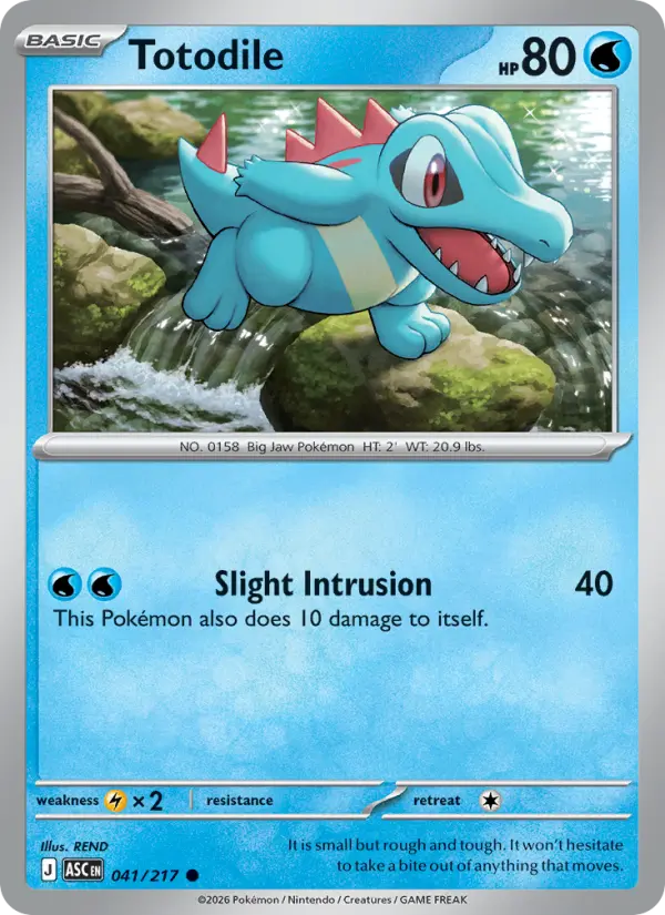 Totodile #041