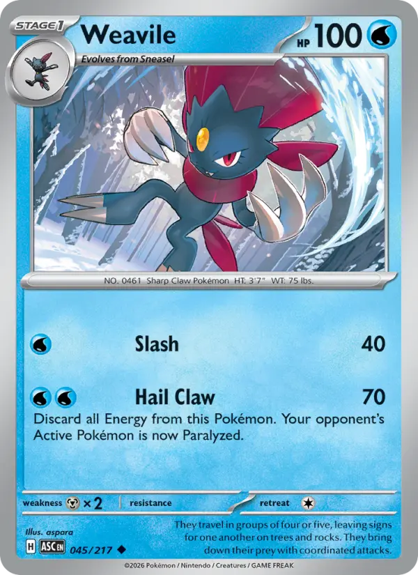 Weavile #045