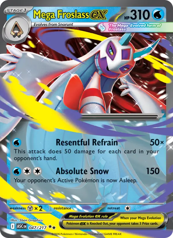 Mega Froslass ex #047