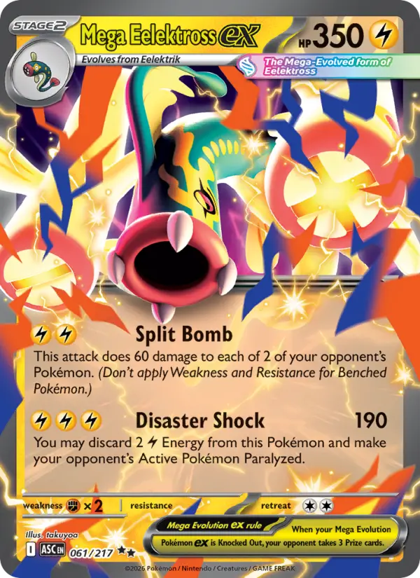 Mega Eelektross ex #061