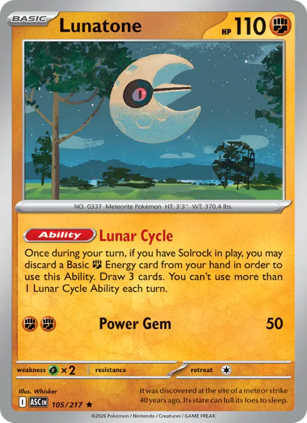 Lunatone #105