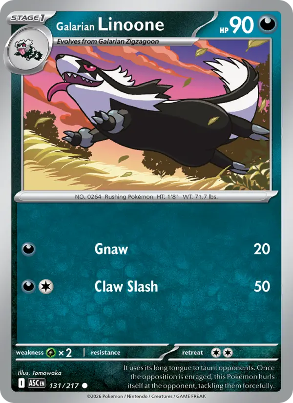 Galarian Linoone #131
