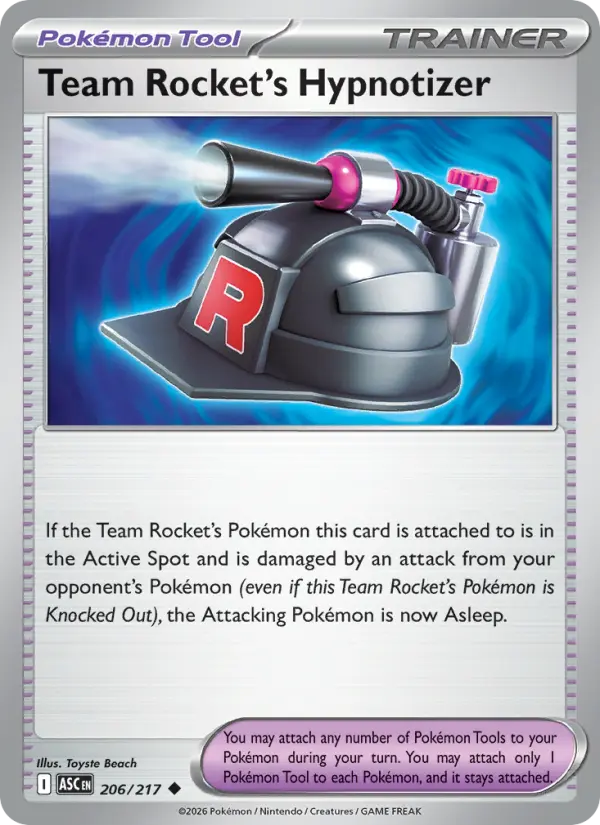 Team Rocket's Hypnotizer #206