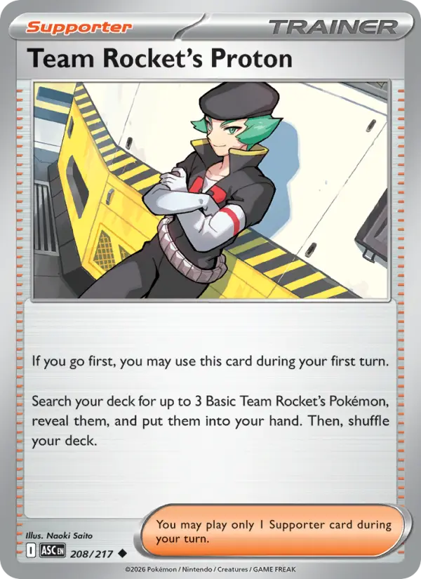 Team Rocket's Proton #208