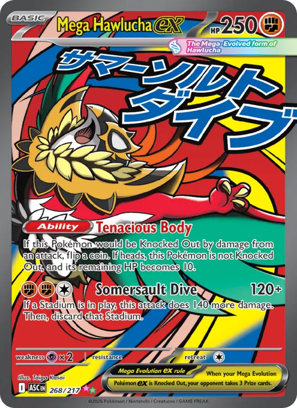 Mega Hawlucha ex #268