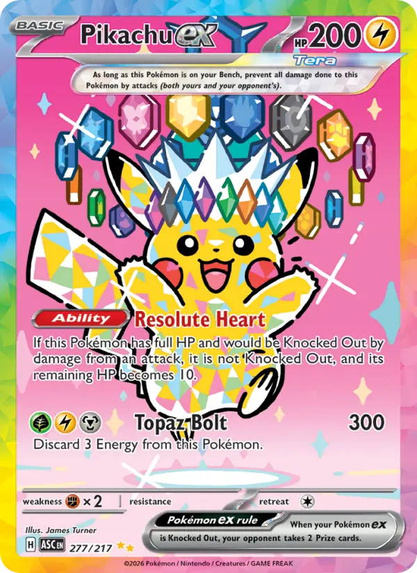 Pikachu ex #277