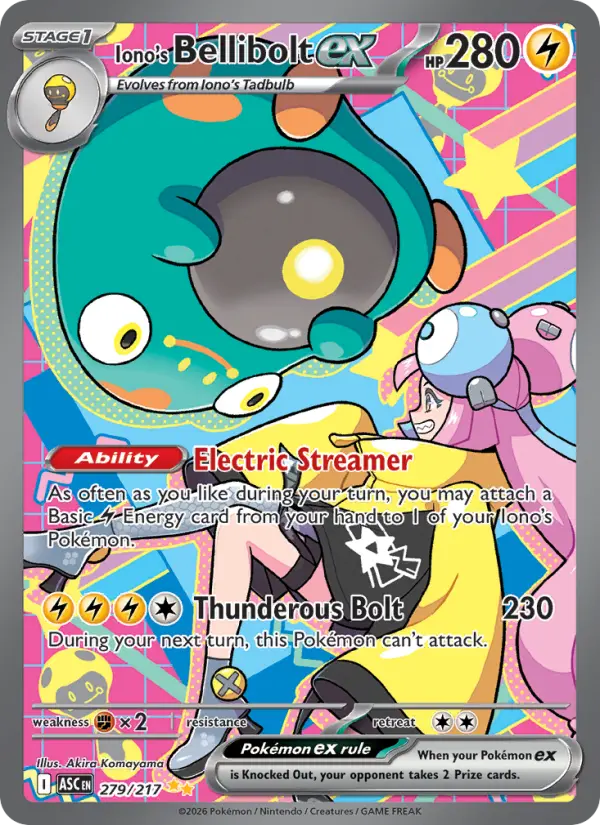 Iono's Bellibolt ex #279