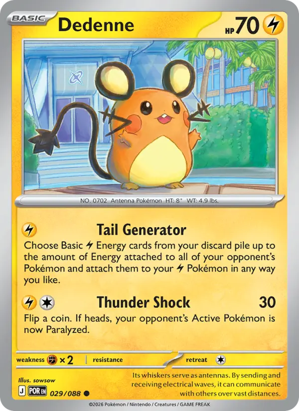 Dedenne #029