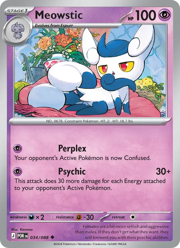 Meowstic #034