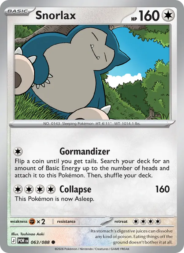 Snorlax #063
