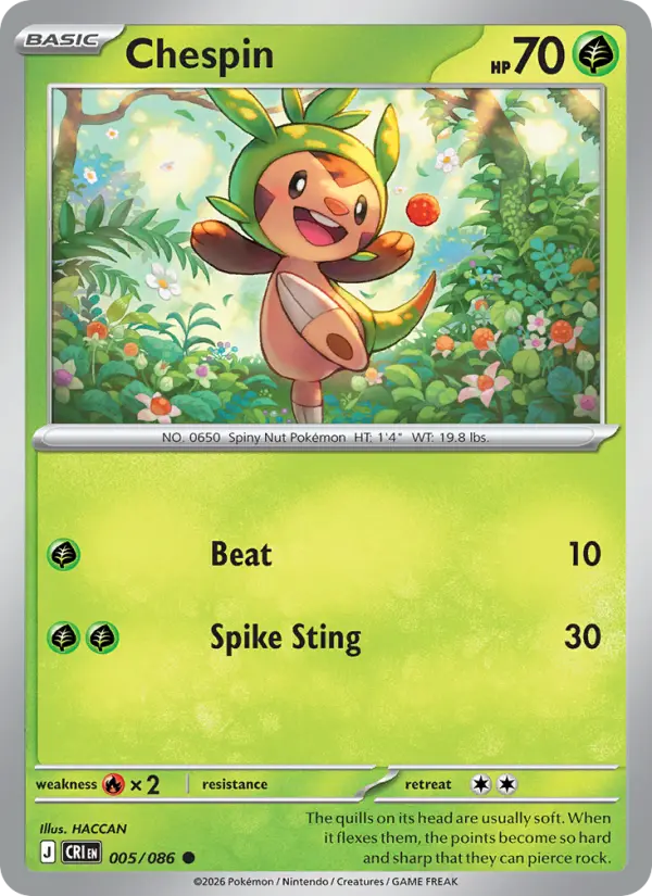 Chespin #005