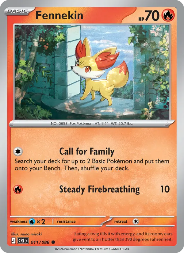 Fennekin #011