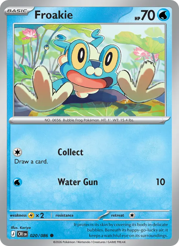Froakie #020