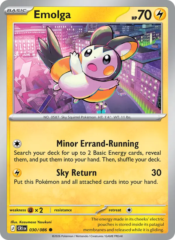 Emolga #030