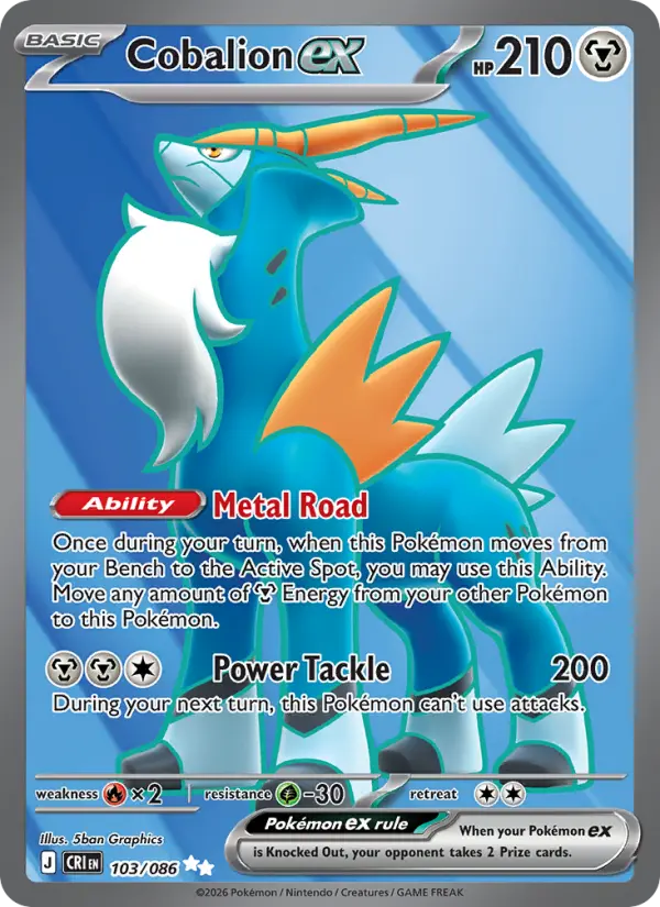 Cobalion ex #103