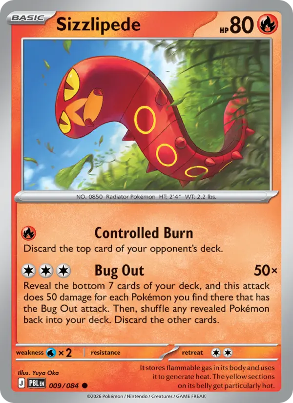 Sizzlipede #009