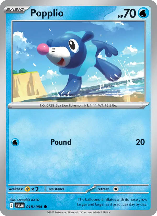 Popplio #018
