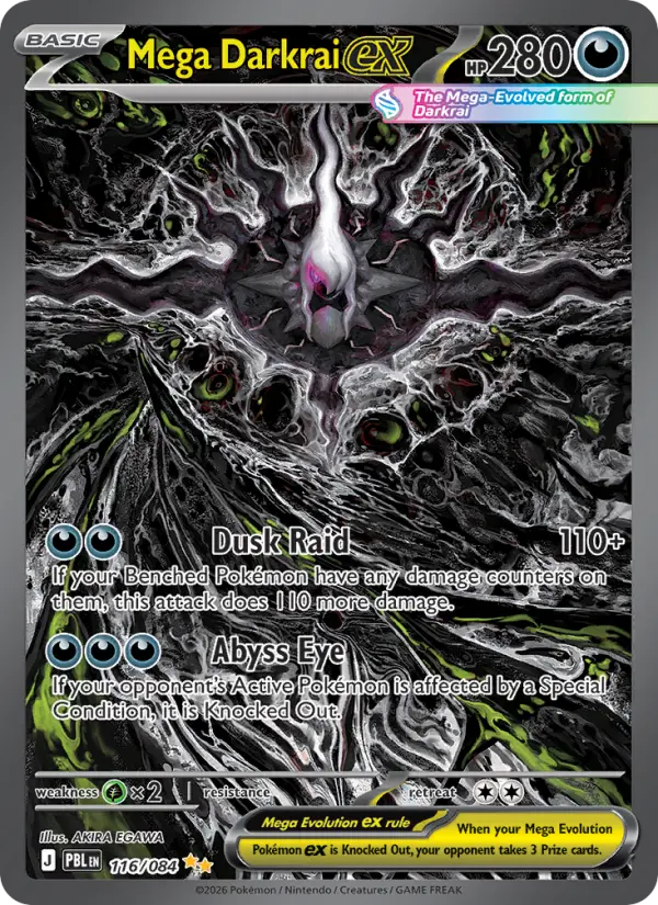 Mega Darkrai ex #116