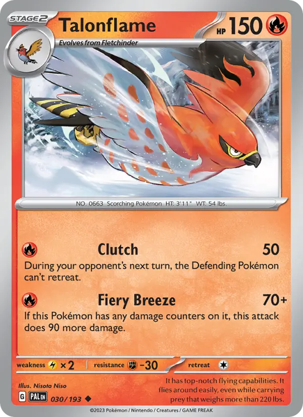 Talonflame #030