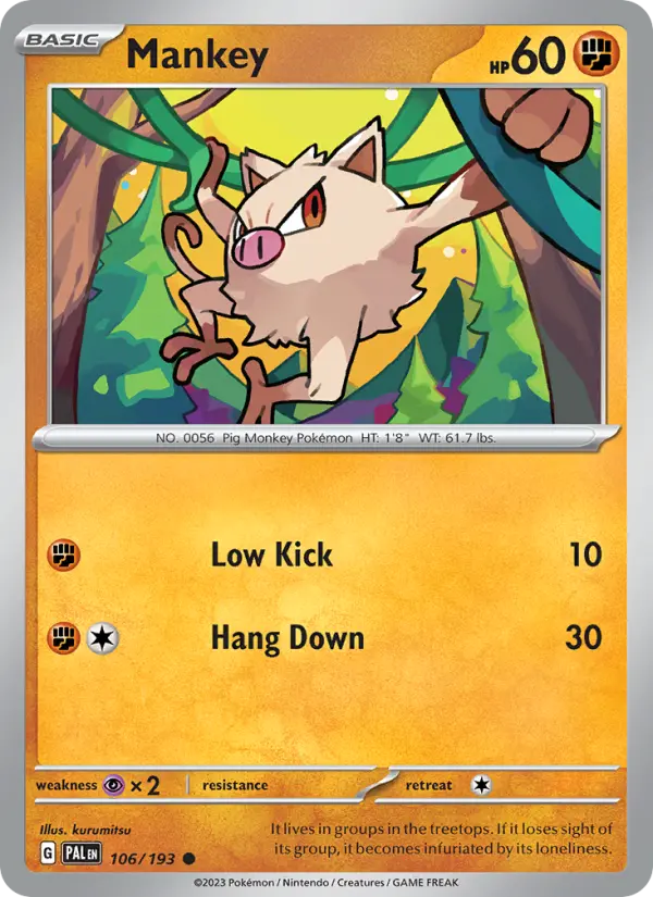 Mankey #106