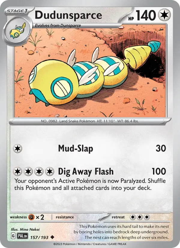 Dudunsparce #157