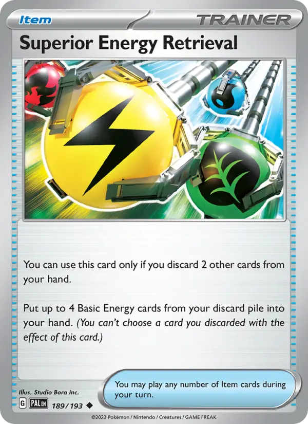 Superior Energy Retrieval #189
