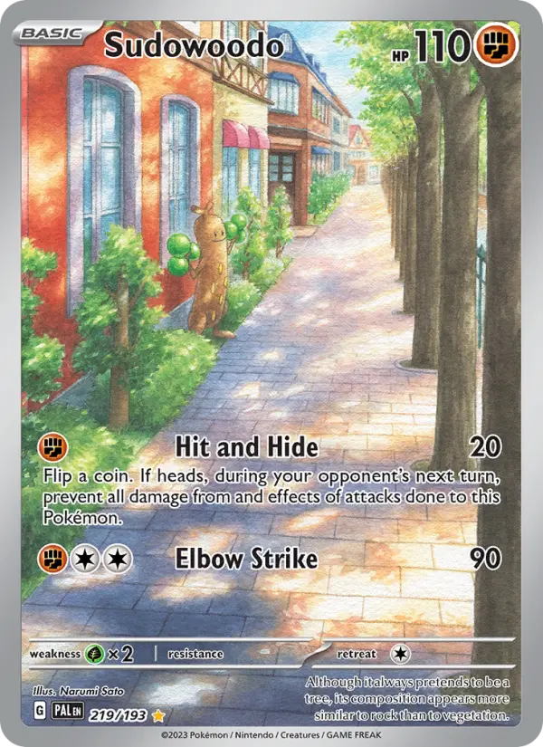 Sudowoodo #219