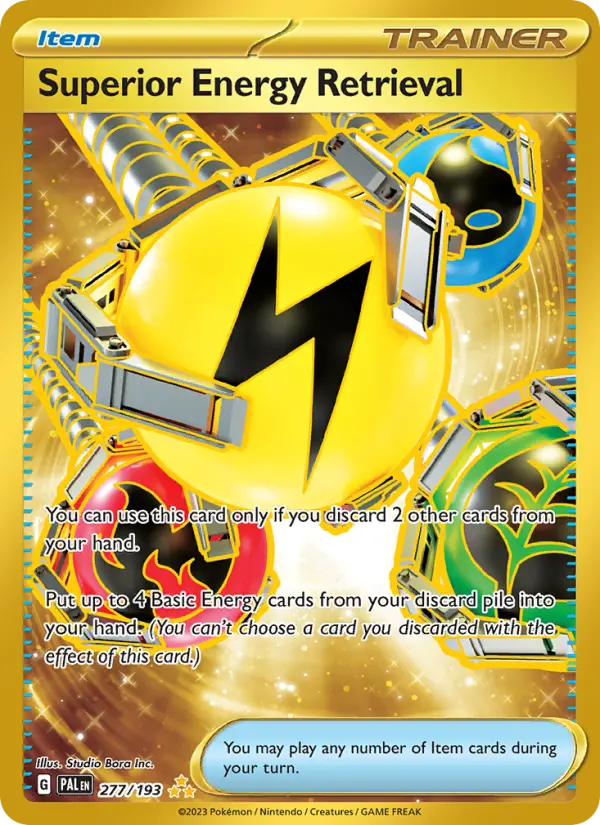 Superior Energy Retrieval #277