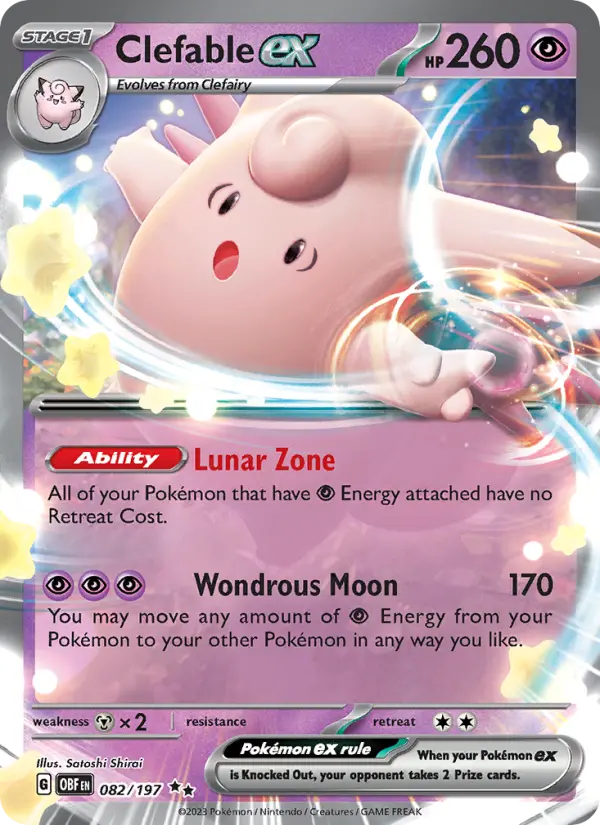 Clefable ex #082