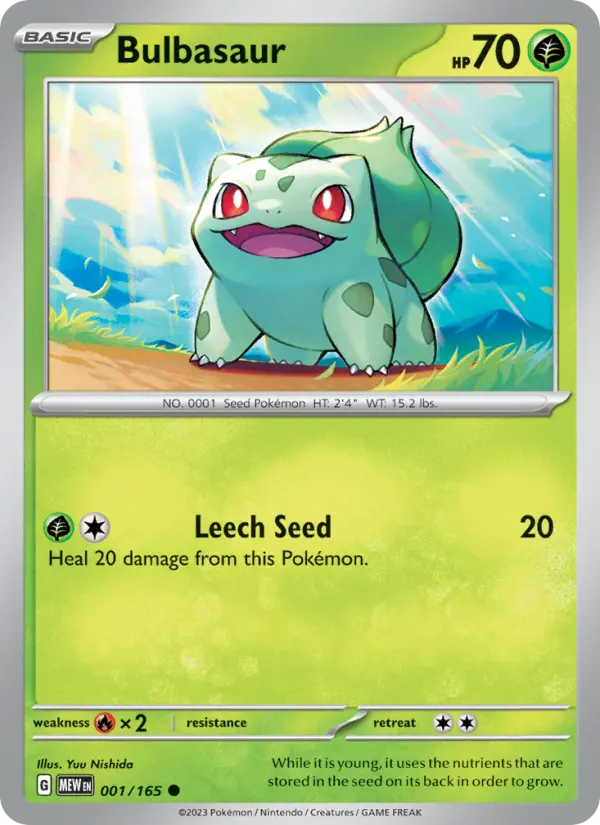 Bulbasaur #001