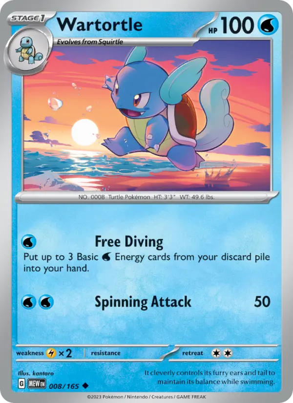 Wartortle #008