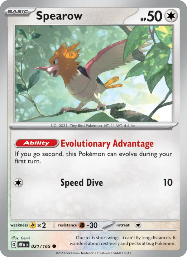 Spearow #021