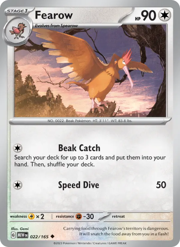 Fearow #022