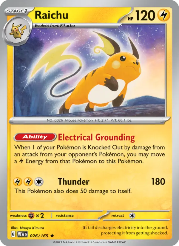Raichu #026