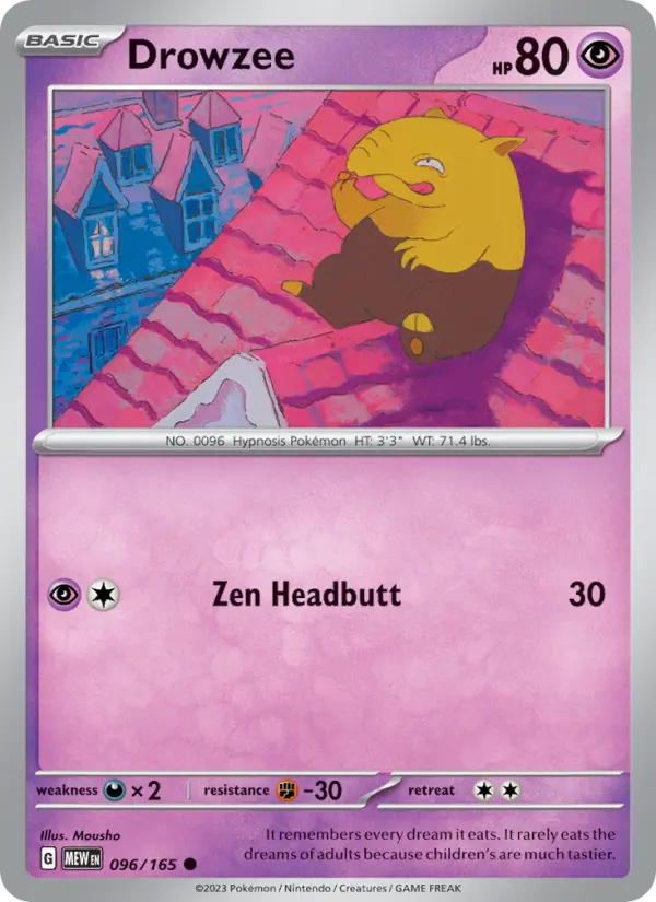 Drowzee #096