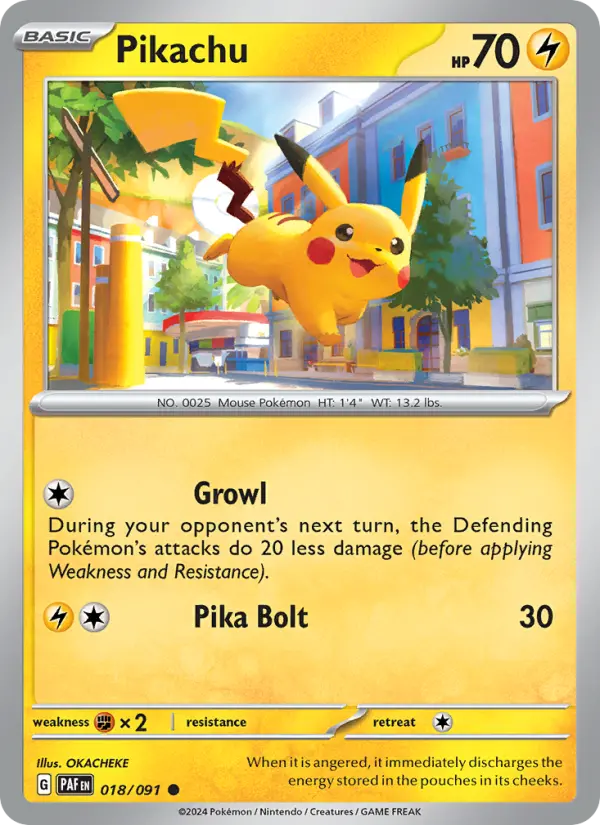Pikachu #018